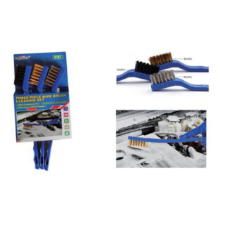 BATTERY TERMINAL CLEANING BRUSHES SET 3PCS 29368 Copper wire