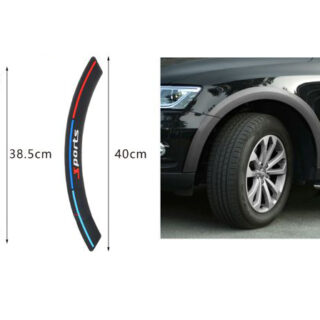 CAR FENDER BROW (sports) 26202 Auto sports white eyebrow stickers (sports)