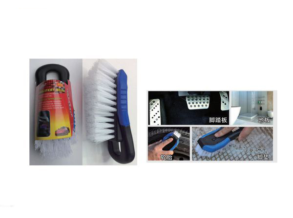 CAR WASH BRUSH 29372 two-color scrub brush brush car brush
