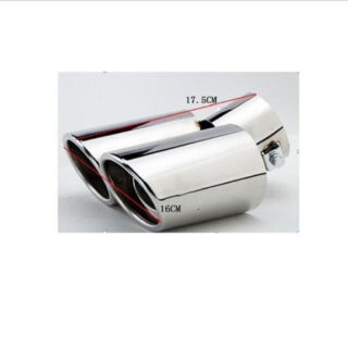 DOUBLE EXHAUST MUFFLER A207 26146 auto auto pipe 8287 exhaust pipe A207 color box