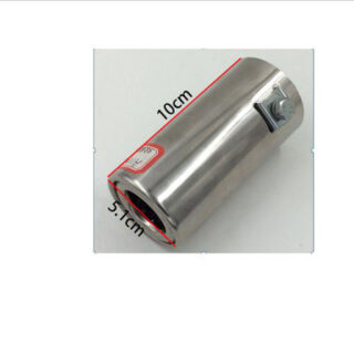 EXHAUST MANIFOLD A1 26157 Automobile pipe (flat mouth round) double bubble (No. ③ bubble mouth)