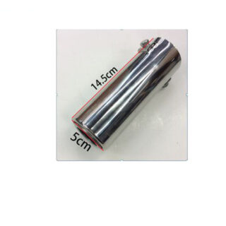 EXHAUST PIPE A2 26159 Automobile exhaust pipe A2 (slanted round) double bubble (No. 5 bulb)