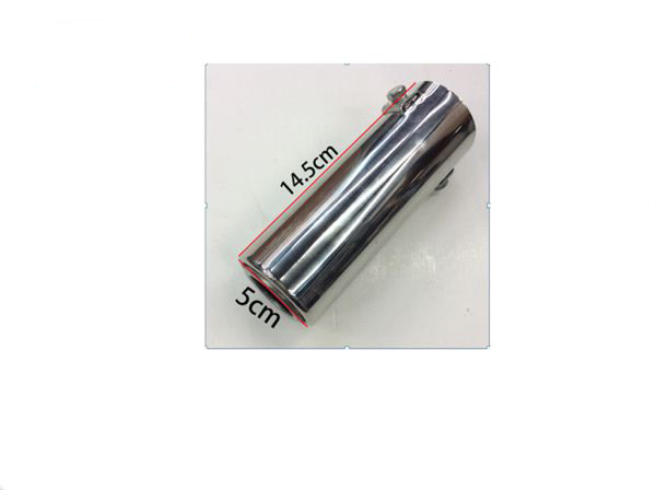 EXHAUST PIPE A2 26159 Automobile exhaust pipe A2 (slanted round) double bubble (No. 5 bulb)