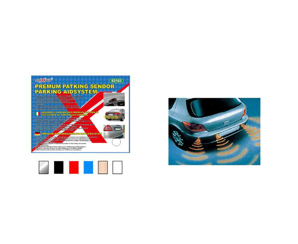 PARKING SENSOR big crescent reversing sensor silver color box