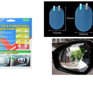 WATERPROOF MEMBR. MIRRORS 100*150175*200 2PCS 26739 8143 Automotive rainproof film B 100*150175*200 2PCS