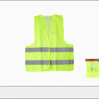 WORK VEST 12909 8247 Reflective clothing 60g (general bright) fluorescent color OPP bag + request card